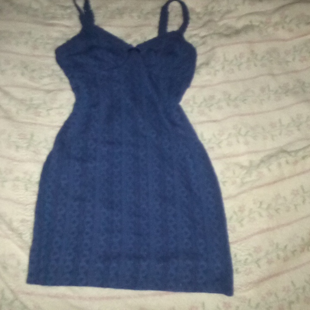 Blue Mini Dress